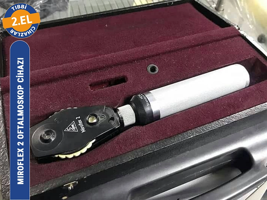 2.El Miroflex Heine 2 El Tipi Oftalmoskop Cihazı