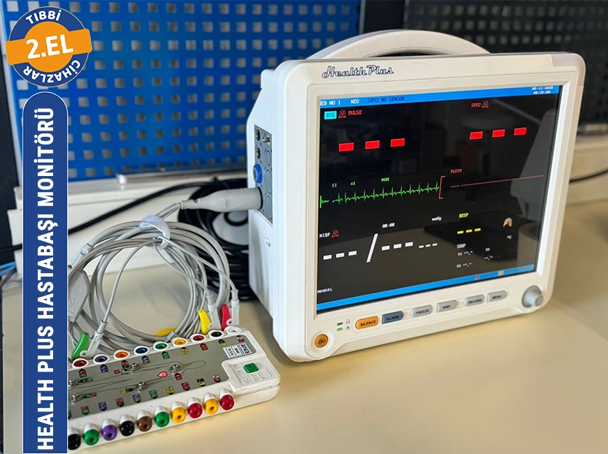 2.El Health Plus Hastabaşı Monitörü